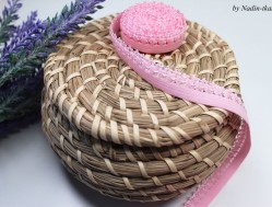 Ажурная резинка Розовая